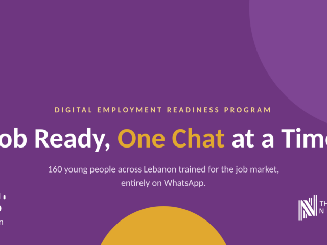 Job Ready Through WhatsApp: 160 Youth Complete the Digital Employment Readiness Program